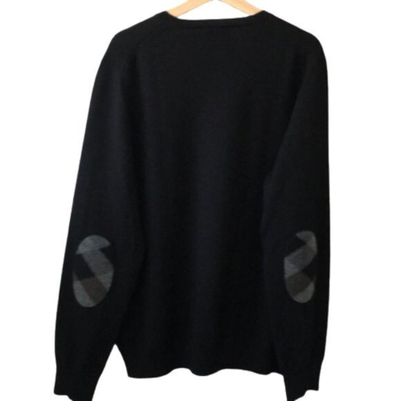 Authentic BurBerry Brit Men’s Sweater V Neck Long - Picture 3 of 9